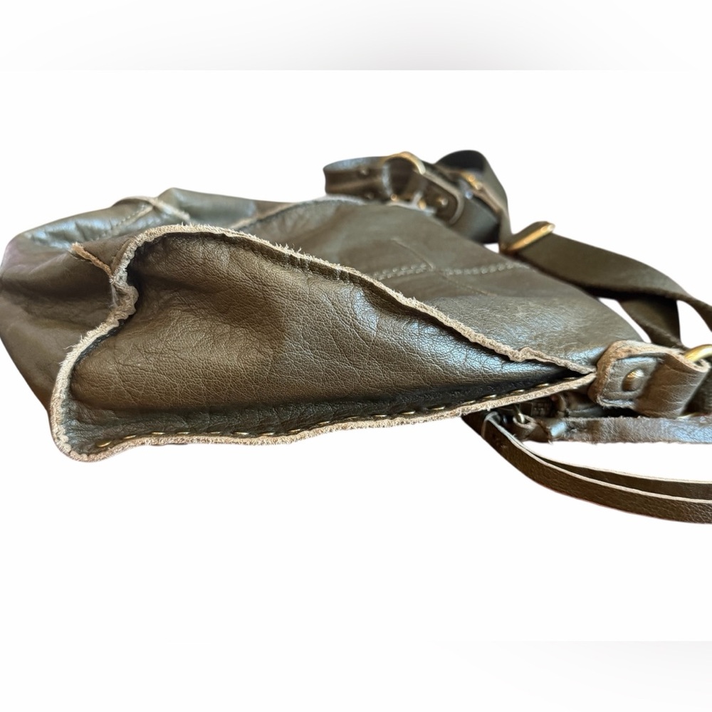 The Sak Crossbody Bag Silverlake Olive green Studded - Picture 6 of 12
